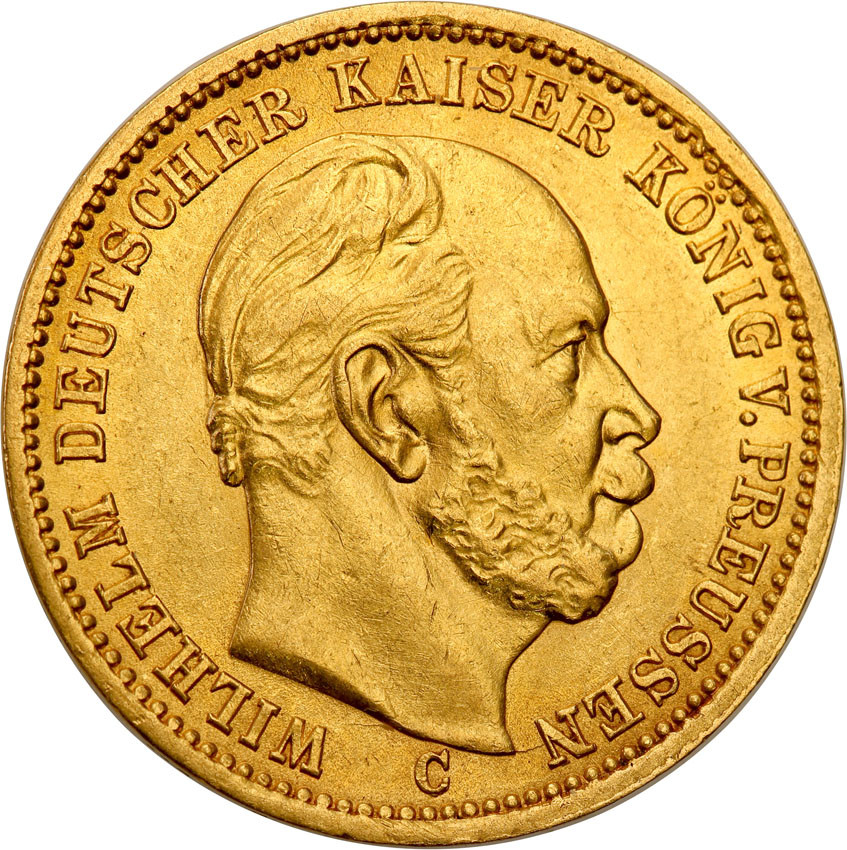 Niemcy, Prusy. Wilhelm I. 20 marek 1871 C, Frankfurt